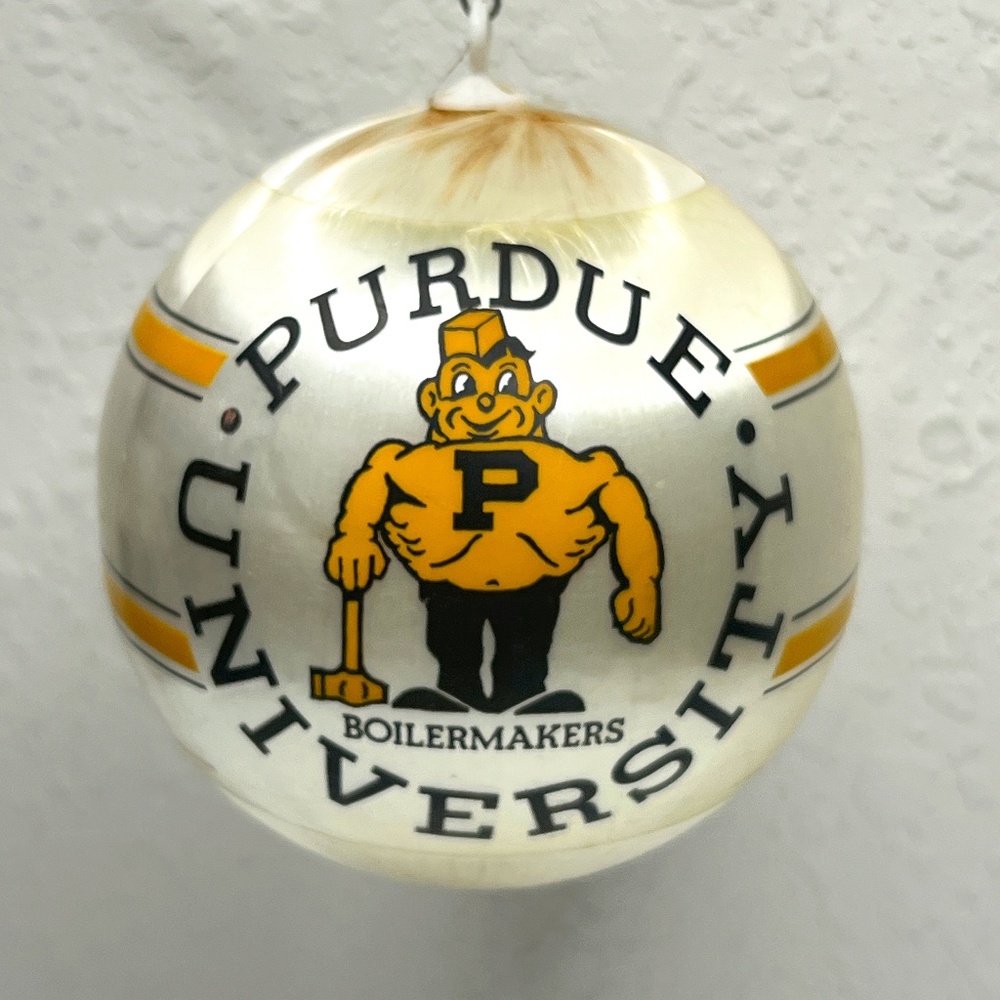 Purdue University Boilermakers Mascot Collectible Christmas Ornament